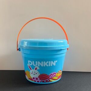 Dunkin' Spring 2025 Easter Munchkin Bucket with Orange Handle